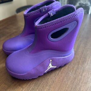 Jordan Kids Purple Rain Boots